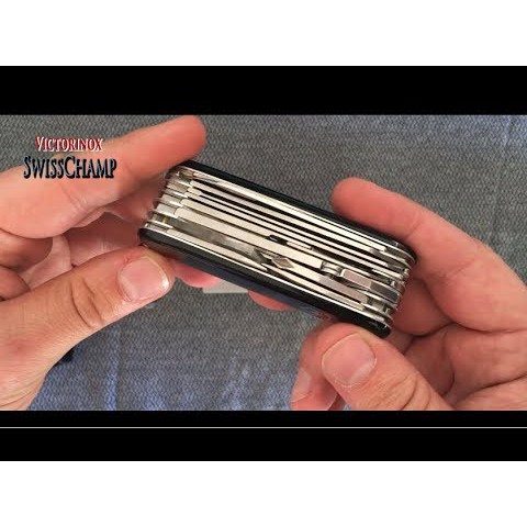Dao đa năng Victorinox Swisschamp màu đỏ 33 chức năng