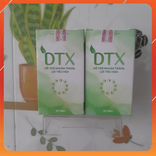 Viên Uống DTX - Hỗ Trợ Diệt Ký Sinh Trùng Nâng Cao Đề Kháng Thanh Nhiệt Giải Độc Tăng Miễn Dịch - CHÍNH HÃNG 20 VIÊN
