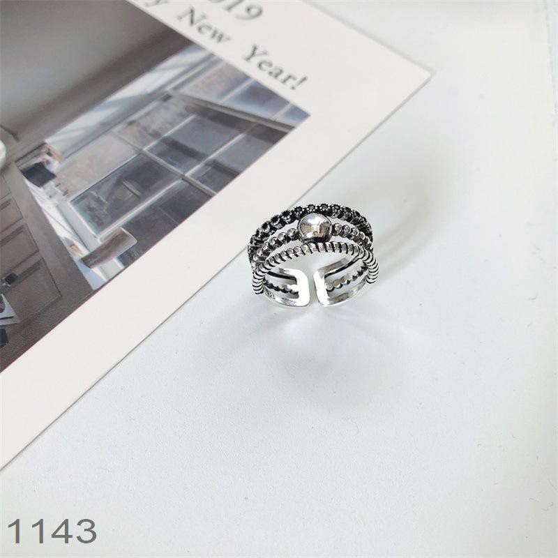 [Mã FARSBR051 giảm 12% tối đa 30K đơn 99K] Nhẫn Bạc Eleanor Phong Cách Retro