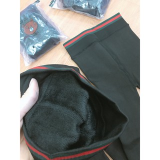 Quần legging lót lông cho bé