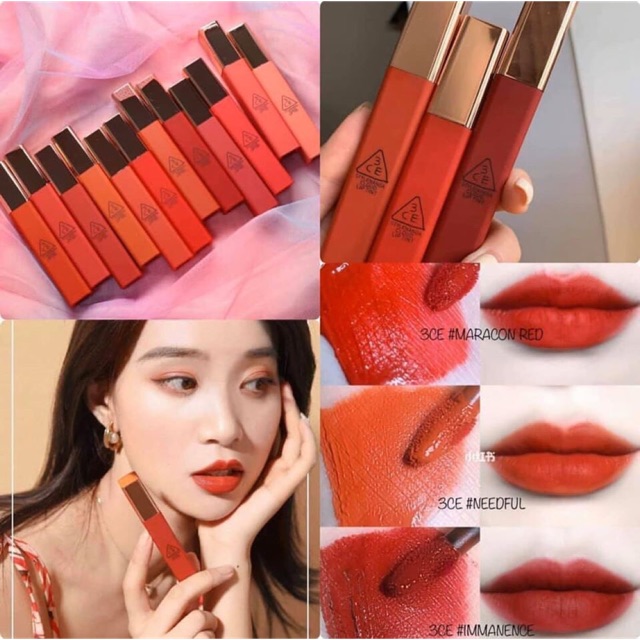 Son kem 3CE CLOUD LIP TINT 2019