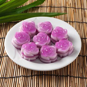 Khay Làm Đá Thạch Rau Câu 8 Ô Kiểu Dáng Hoa Lá Đẹp Mắt