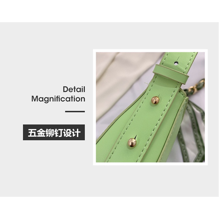 Túi Xách JASMIN NOIR Da PU Phối Khăn Quàng Cổ Thời Trang Dành Cho Nữ