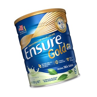 Sữa Bột Abbott Ensure Gold Hương hương Trà Xanh date 5/2021