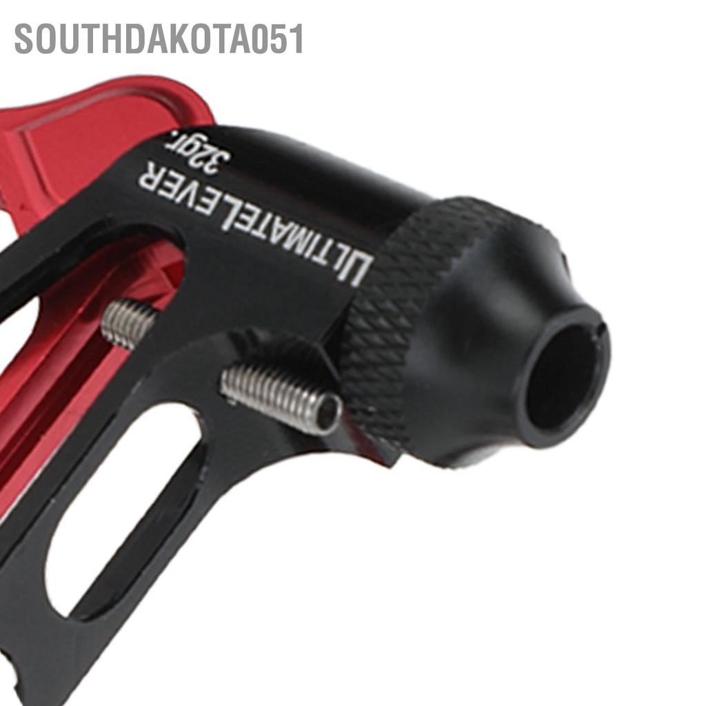 Southdakota051 2 cái Tay cầm Phanh rỗng siêu nhẹ CNC Điều chỉnh dễ dàng Hợp kim nhôm Cần phanh dành cho Xe đạp Đường bộ lái 22 2mm