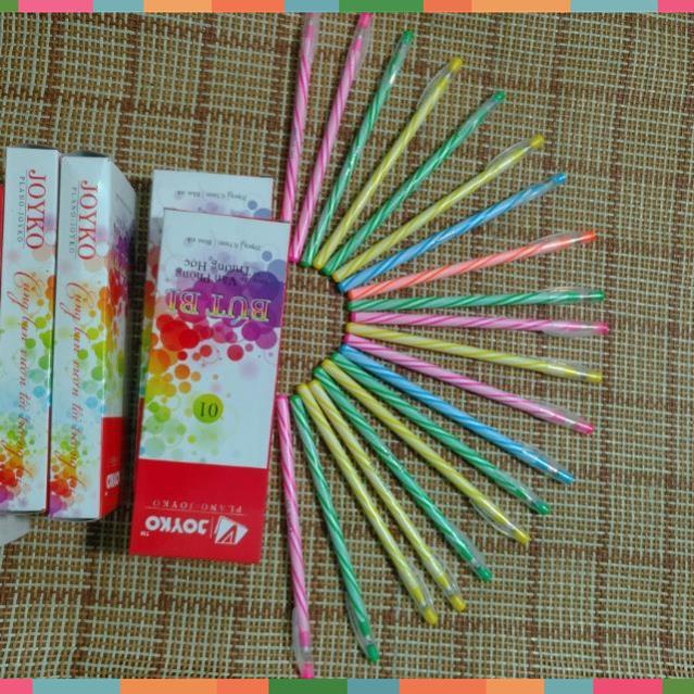 40 cây bút bi dài, bút bi nến dài Joyko chính hãng
