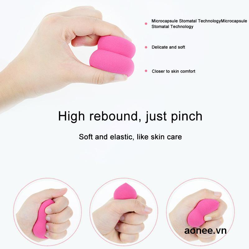 ✨✨Hộp đựng bảo vệ mút trang điểm hình quả trứng trong suốt thoáng khí chống ẩm