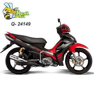 Ten rời xe jupiter RCmẫu JG đỏ đen