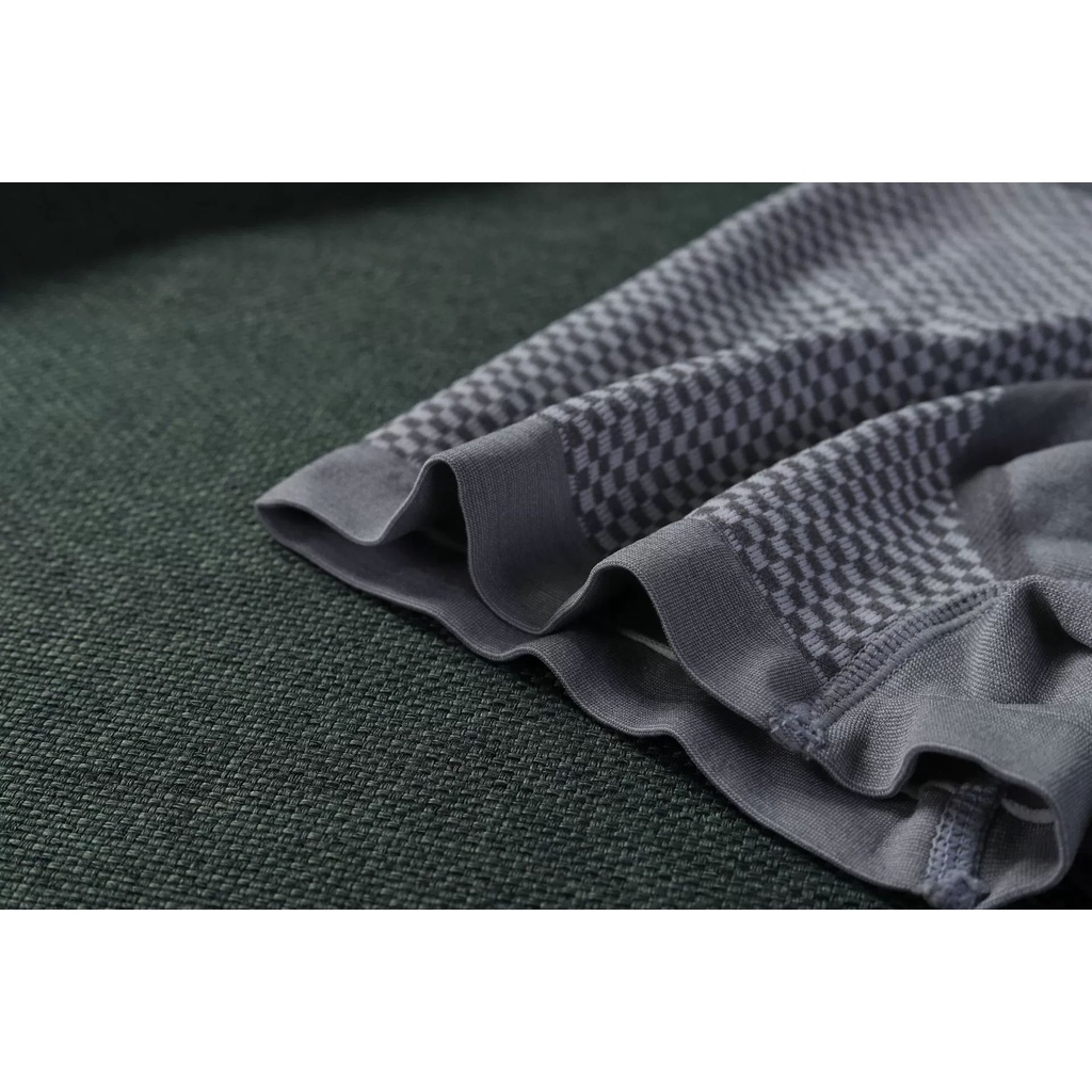 Hộp 3 Quần Lót Boxer Thể Thao Không Đường May Cỡ Lớn Thoải Mái Thoáng Khí Phong Cách Mới Cho Nam