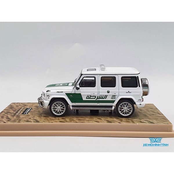 Xe Mô Hình Mercedes-AMG G63 Tỉ lệ 1:64 Hãng sản xuất Tarmac Works ( Dubai Police )