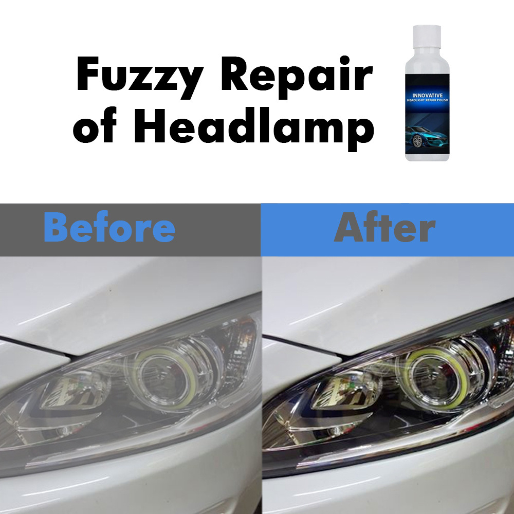 Car Lens Cleaner Restoration System Headlight Lens Car Care Durable
