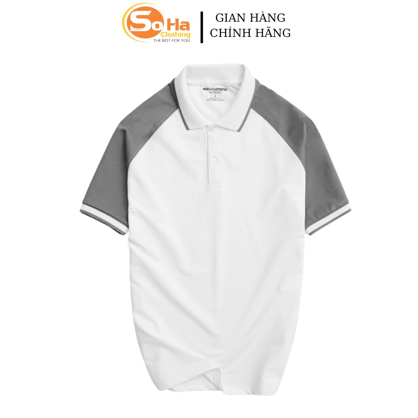 Áo Thun Polo Nam Raplang cổ bẻ vải Cá Sấu Cotton cao cấp chuẩn form - SoHa Clothing