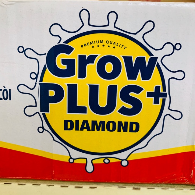 Thùng sữa hộp Grow Plus Diamond Nutifood 48x180ml