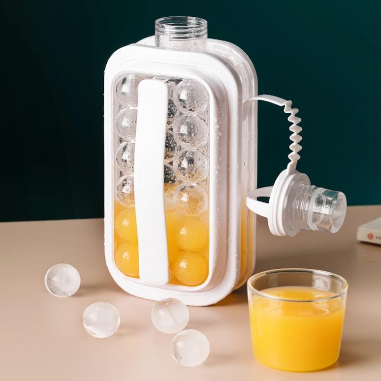 Bình đựng nước kiêm làm đá đa năng 17 viên tròn HOCKEY POT (BLD17) | BigBuy360 - bigbuy360.vn