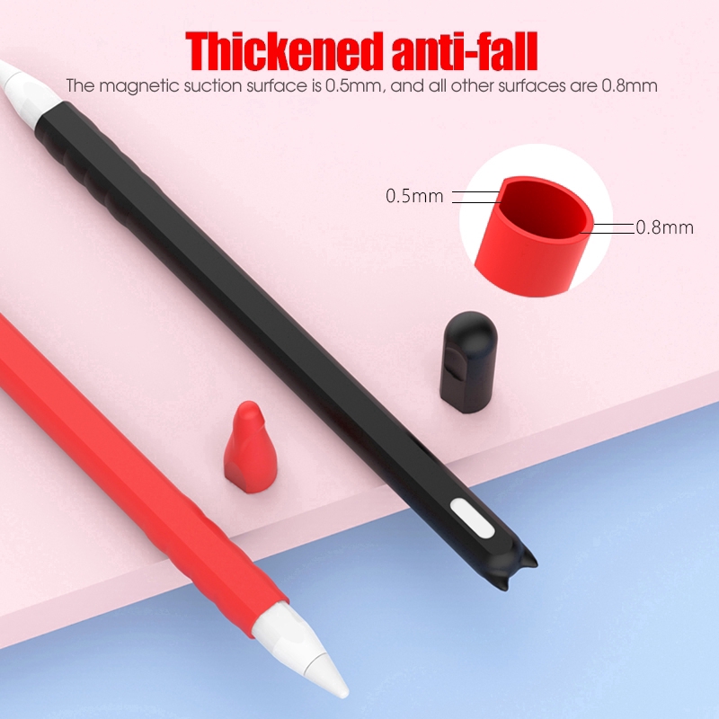 Vỏ bọc bảo vệ cho Apple Pencil 2 làm bằng silicone cao cấp