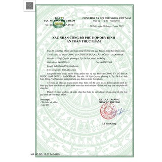 Trà Lado Atiso 50 túi lọc