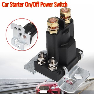 Rơ le công tắc khởi động 4 Pin 12V AMP 500A tiện dụng cho xe ô tô