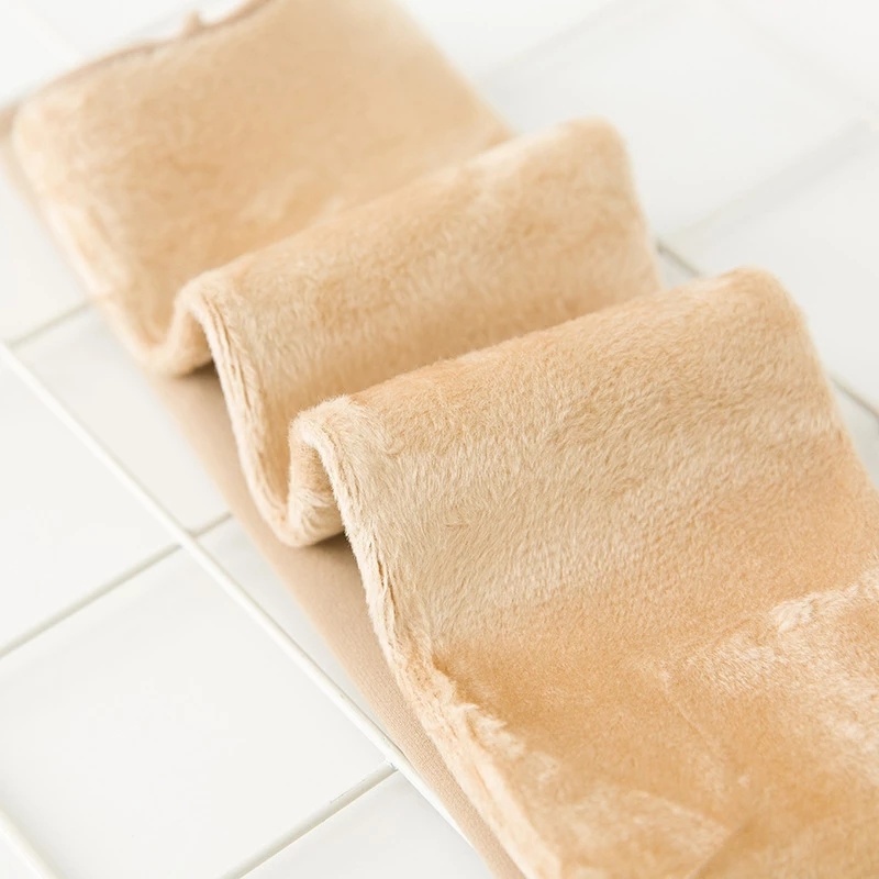 Vớ Len Cotton Cashmere Dày Dặn Mềm Mại Màu Trơn Thoáng Khí Giữ Ấm Mùa Đông Cho Nam Nữ