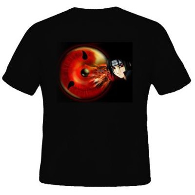 Áo Thun Họa Tiết Itachi Sharingan Akatsuki-Sn04