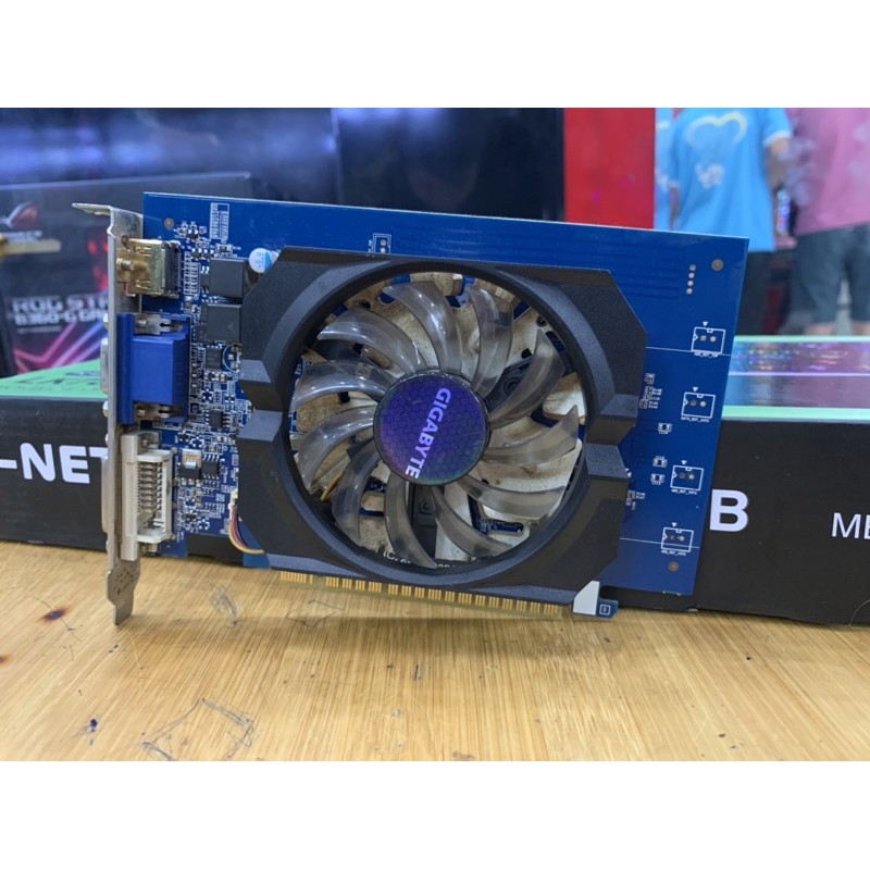 CARD MÀN HÌNH GIGABYTE GT 730 2gb DDR5.CARD MÀN HÌNH CHIẾN CÁC GAME SIÊU MƯỢT