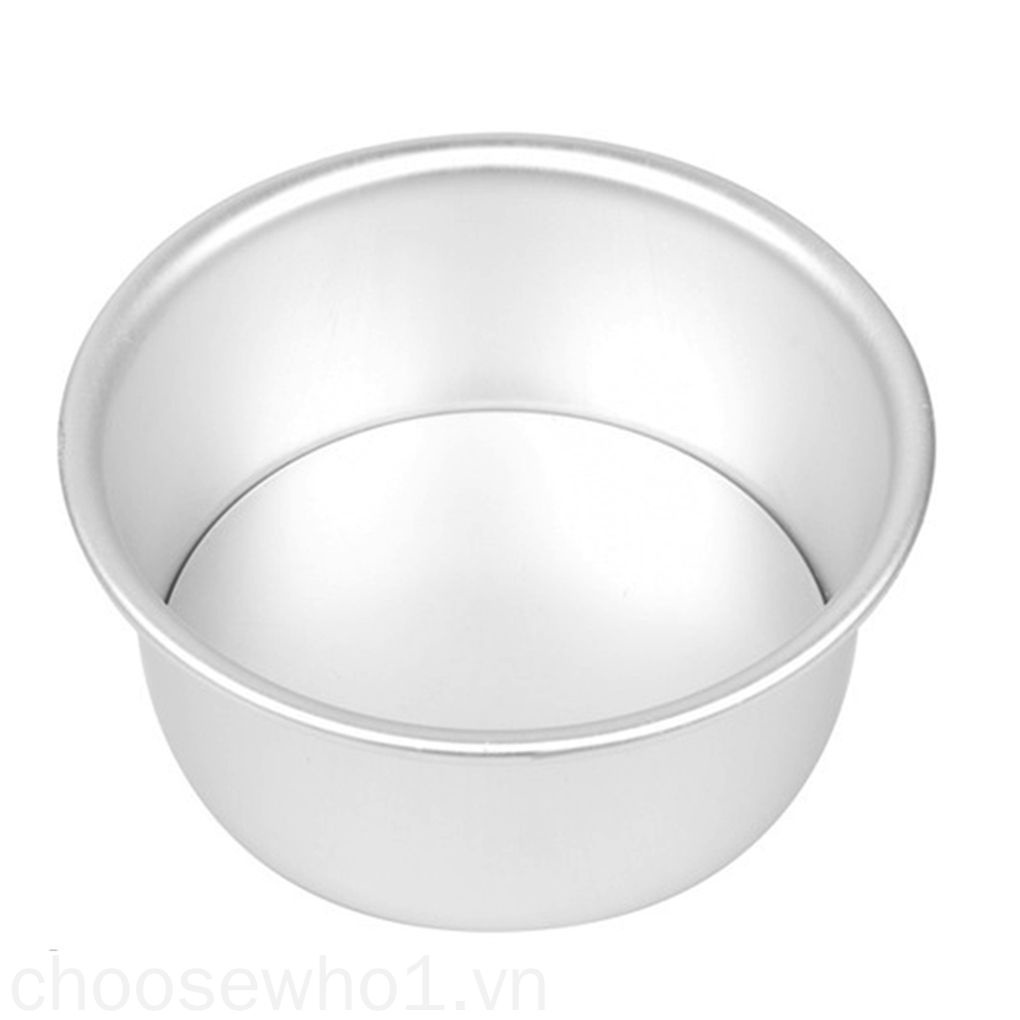 Bộ 2 Khuôn Làm Bánh Hình Tròn Bằng Hợp Kim Nhôm