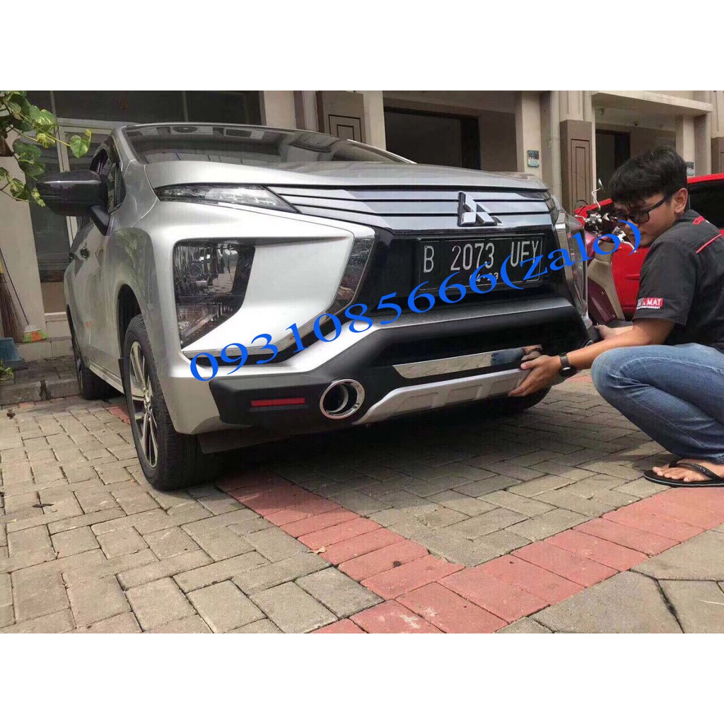 Ốp cản trước sau xpander 2018 2019 2020 2021 - Ốp bảo vệ cản trước sau mitsubishi xpander 2018/2021
