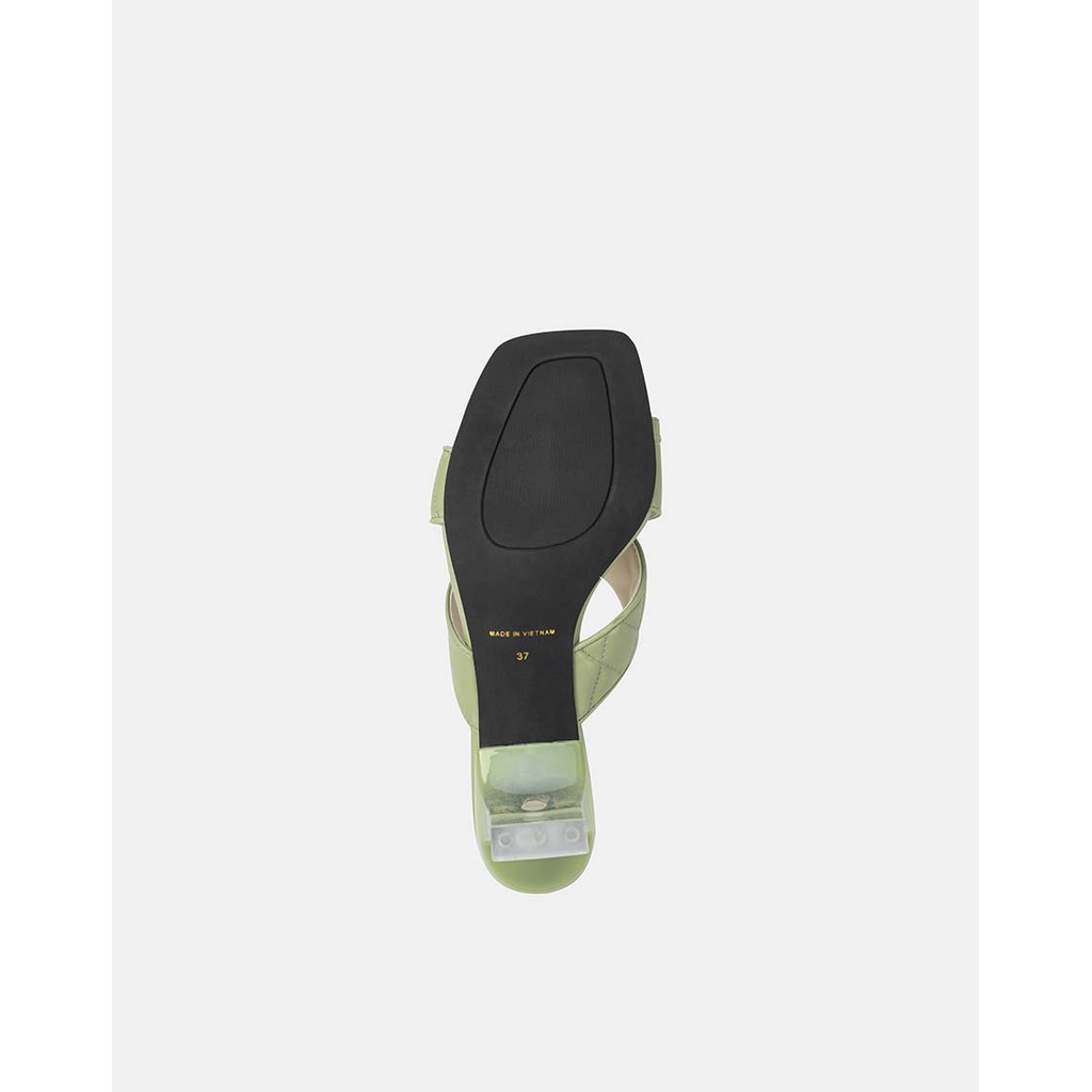 JUNO - Giày Sandal Gót Trong Quai Chéo Xỏ Ngón - SD07066