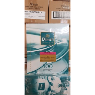 Trà Dilmah Túi lọc Trái cây loại 100 túi Dâu/Bạc hà