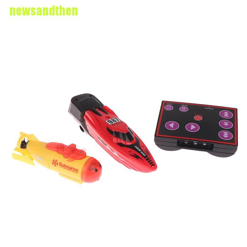 RC CHANNEL Tàu Ngầm Điều Khiển Từ Xa Mini Ba Kênh Kèm Phụ Kiện