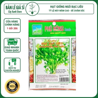 Hạt Giống Rau Mùi Rau Ngò Ta - Ngò Bạc Liêu - Phú Nông Seeds - Key: Đất sạch, Phân Bón, Hữu Cơ, Xơ Dừa
