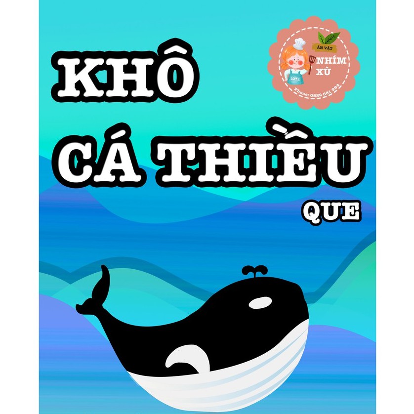Khô cá thiều que Nhím Xù - đồ ăn vặt Hà Nội 200g