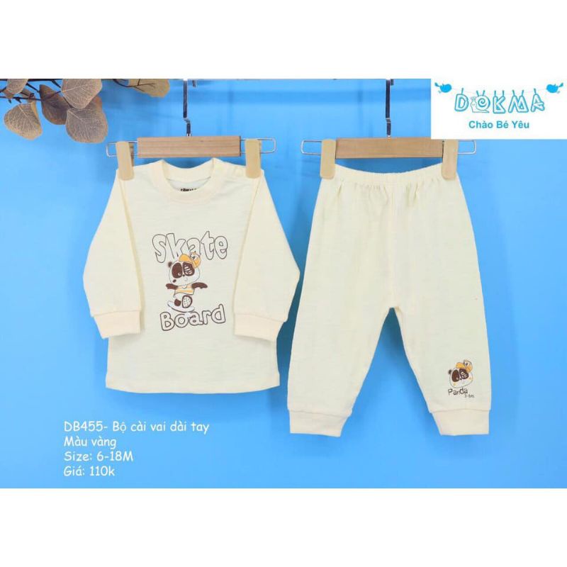 Bộ cài vai dài tay dokma