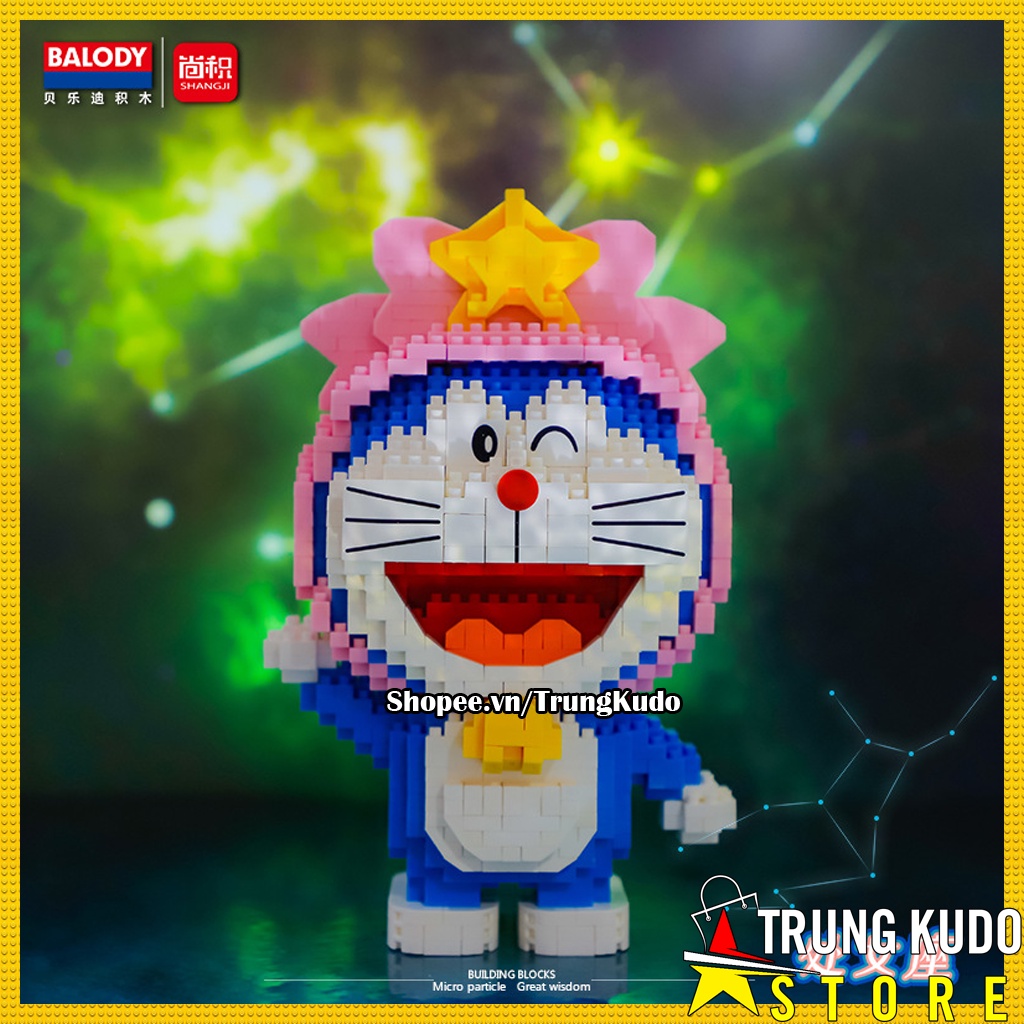 Lego Doremon 12 Cung Hoàng Đạo - Đồ Chơi Lego Cung Hoàng Đạo Hình Doraemon Thích Hợp Làm Quà Tặng