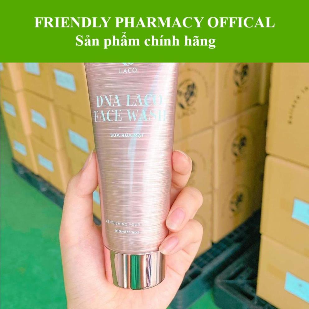 Sữa Rửa Mặt DNA Laco Face Wash - Giúp làm da sạch sâu, cân bằng độ ẩm, ngăn ngừa mụn (100ml)