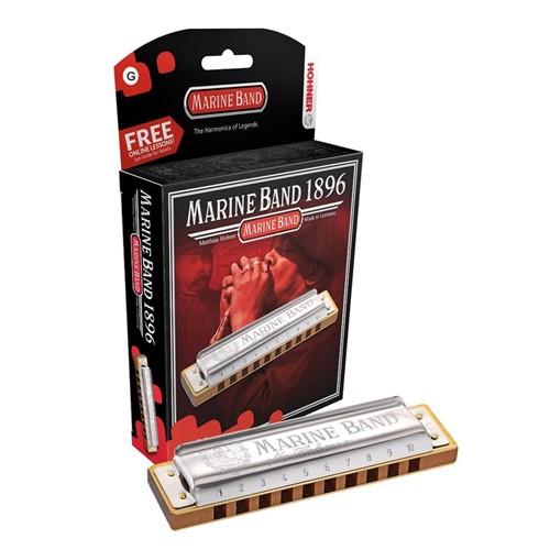 Harmonica Diatonic Hohner Marine Band 1896(Key F) M1896066 - Nhập Khẩu Đức - Phân phối Sol.G