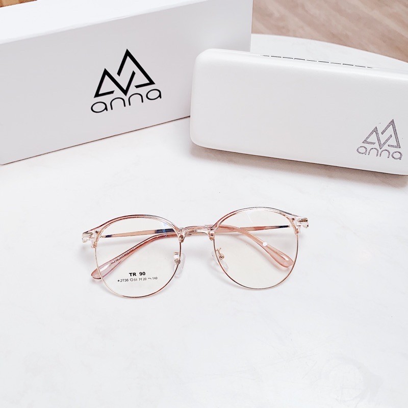 Gọng kính mắt thời trang nữ ANNA cho người cận dáng tròn 250KL018 | BigBuy360 - bigbuy360.vn
