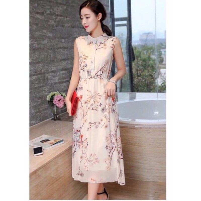 SALE HÀNG NHẬP ĐẦM MAXI VOAN HOA CAO CẤP