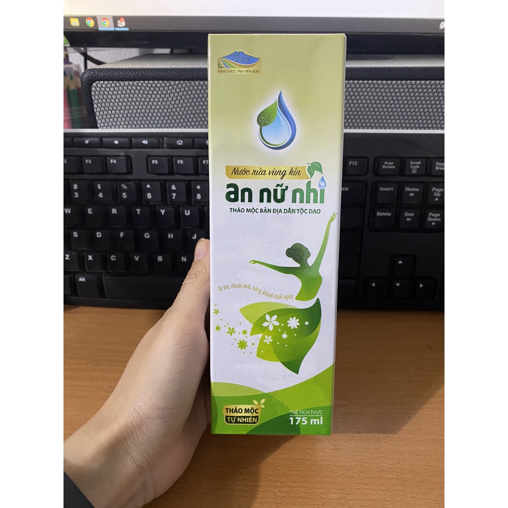 Nước rửa vùng kín (dung dịch vệ sinh) AN Nữ Nhi thảo mộc thiên nhiên 175ml - Việt Nam