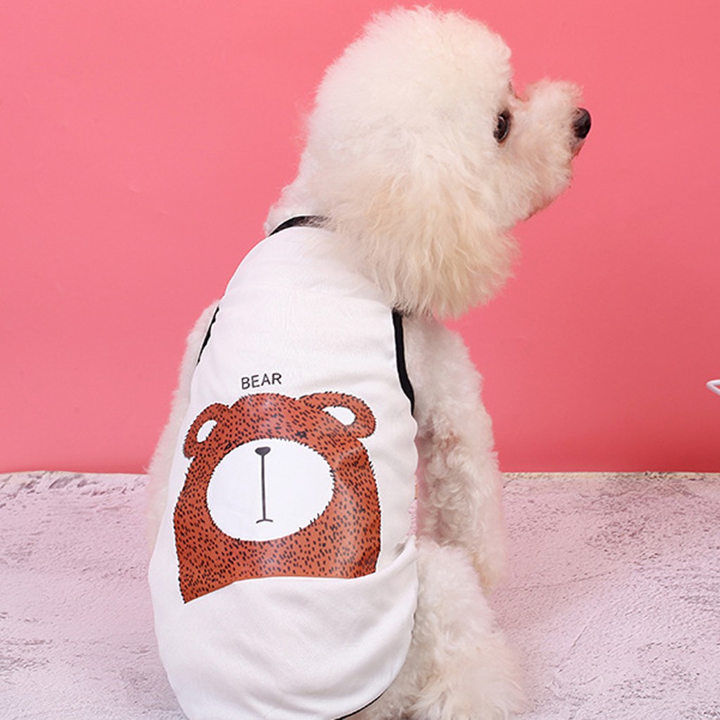 Áo Thun Hoạt Hình Dành Cho Thú Cưng