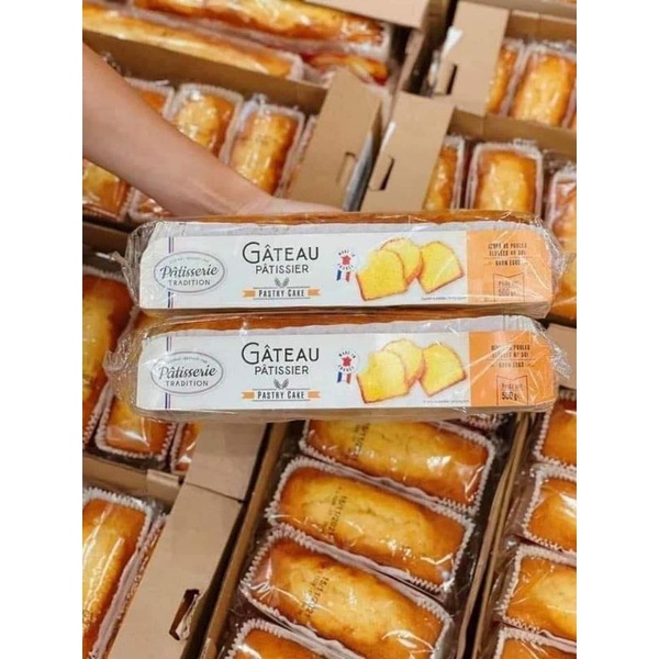 Bánh Bông Lan Bơ Patisserie Tradition Pháp 500G [ Bánh Bà Đầm]