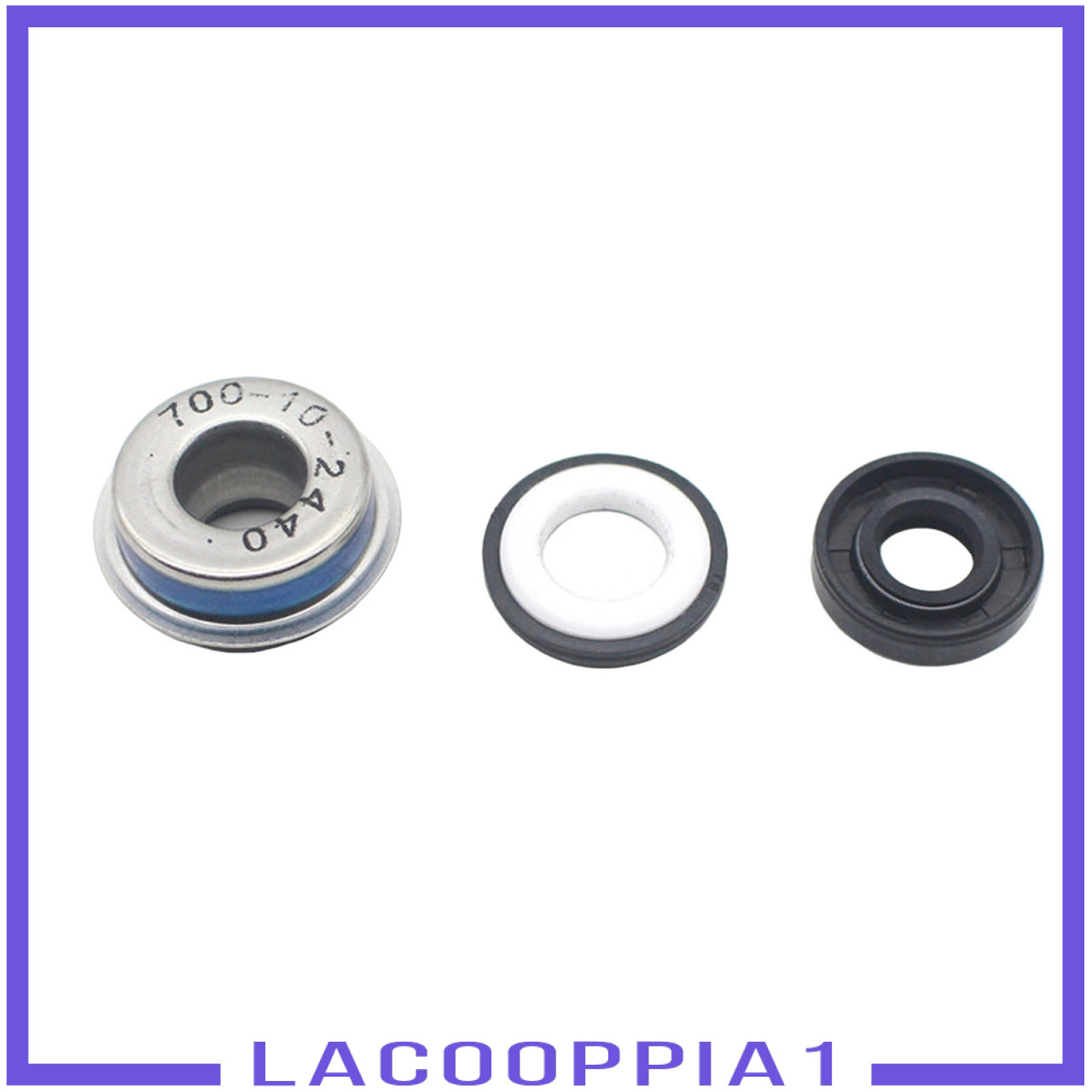 [LACOOPPIA1]3x Water Pump Seal Spare Parts for Suzuki GSXR750X 1996 1997 1998 1999