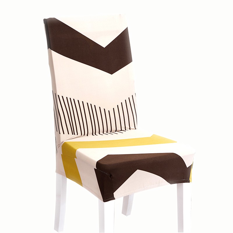 Áo bọc ghế vải Polyester + Spandex đàn hồi in họa tiết độc đáo