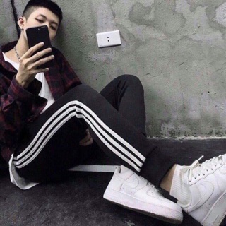 Quần jogger thun ba sọc