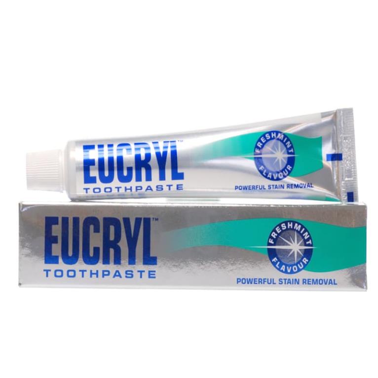 Kem Đánh Răng Và Bột Làm Trắng Răng Eucryl Toothpowder