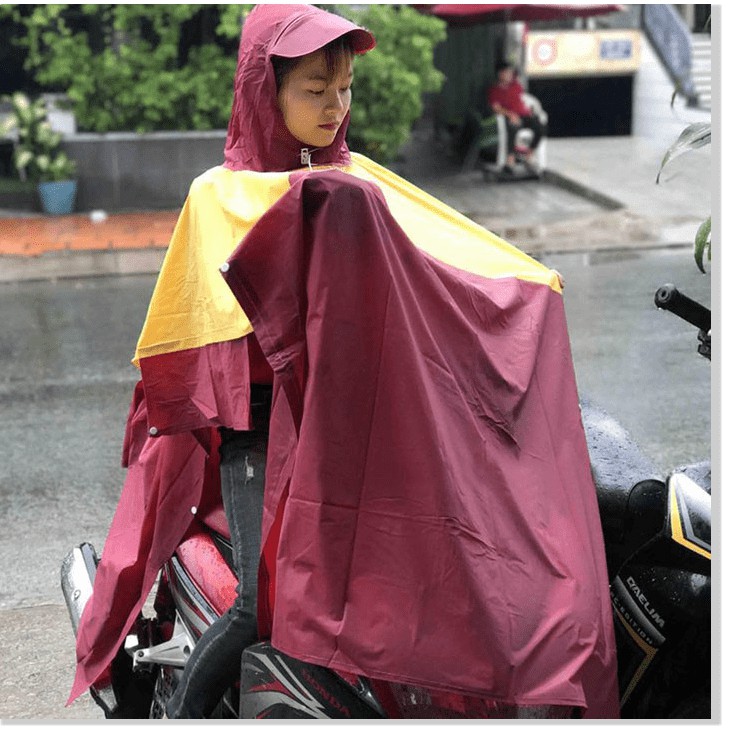 Áo mưa cánh dơi 🤗 Freeship 🤗 Áo mưa cánh dơi 1 người mặc chất liệu nhựa chống thấm nước - GD0538