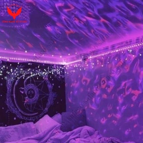 Dây đèn led trang trí phòng ngủ, nháy theo nhạc, đèn led tiktok, dây bọc silicon chống nước, đèn decor