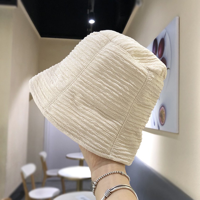 Mũ Xô Dạng Gập Mg Studio Thời Trang Sành Điệu, Nón bucket cao cấp 100% Cotton chống nắng, Hayna Hats M77