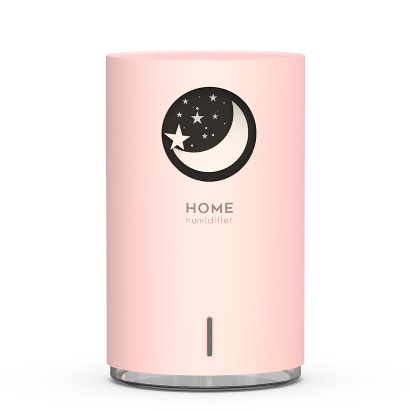 Máy phun sương Fnelse tạo độ ẩm họa tiết bầu trời sao đáng yêu chất lượng cao 700ml