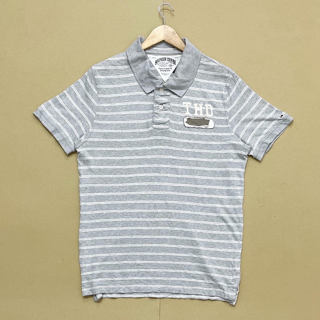 Áo Polo Nam Cổ Bẽ Tommy 2Hand Nam Nữ Unisex