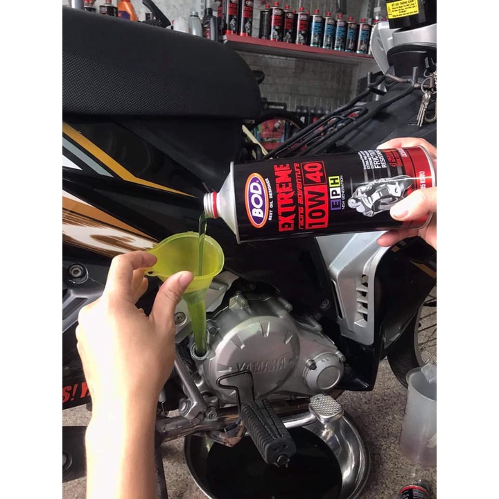 Dầu nhớt nhập khẩu BOD 10w40 Extreme Racing advanture Fully Synthetic